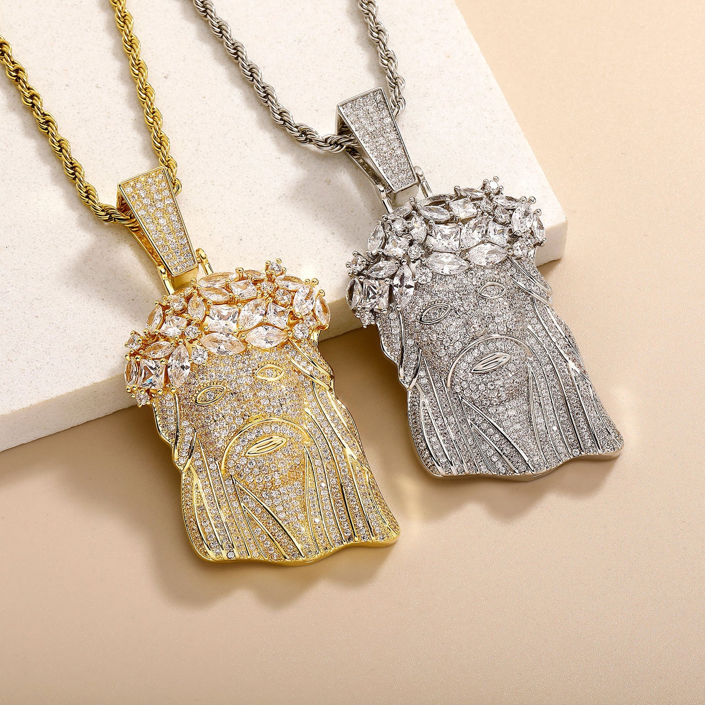 Zircon Head Pendant