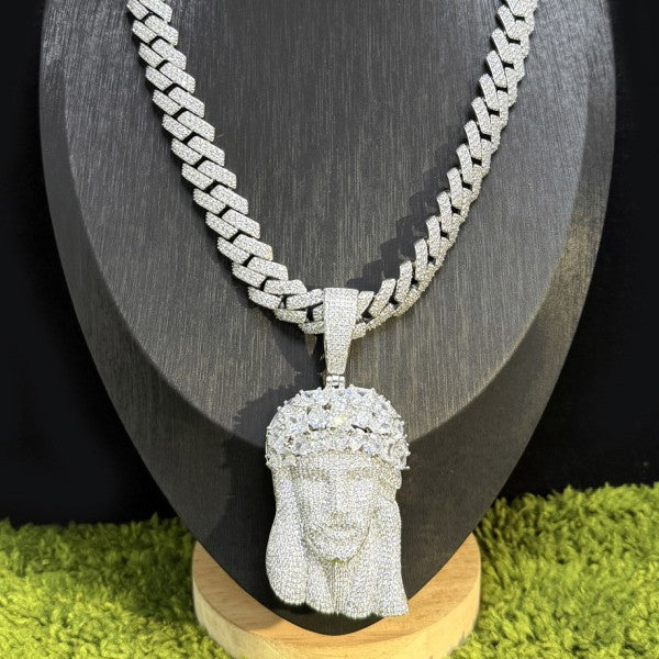 Head Zircon Pendant