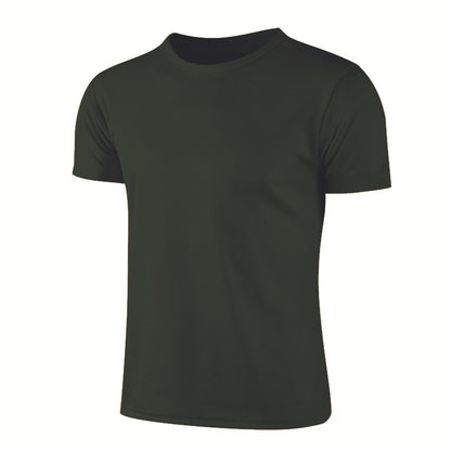 Quick Dry Round Neck Short Sleeve T-Shirt