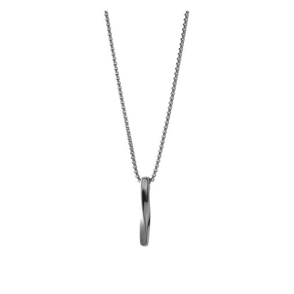 Spiral necklace for men