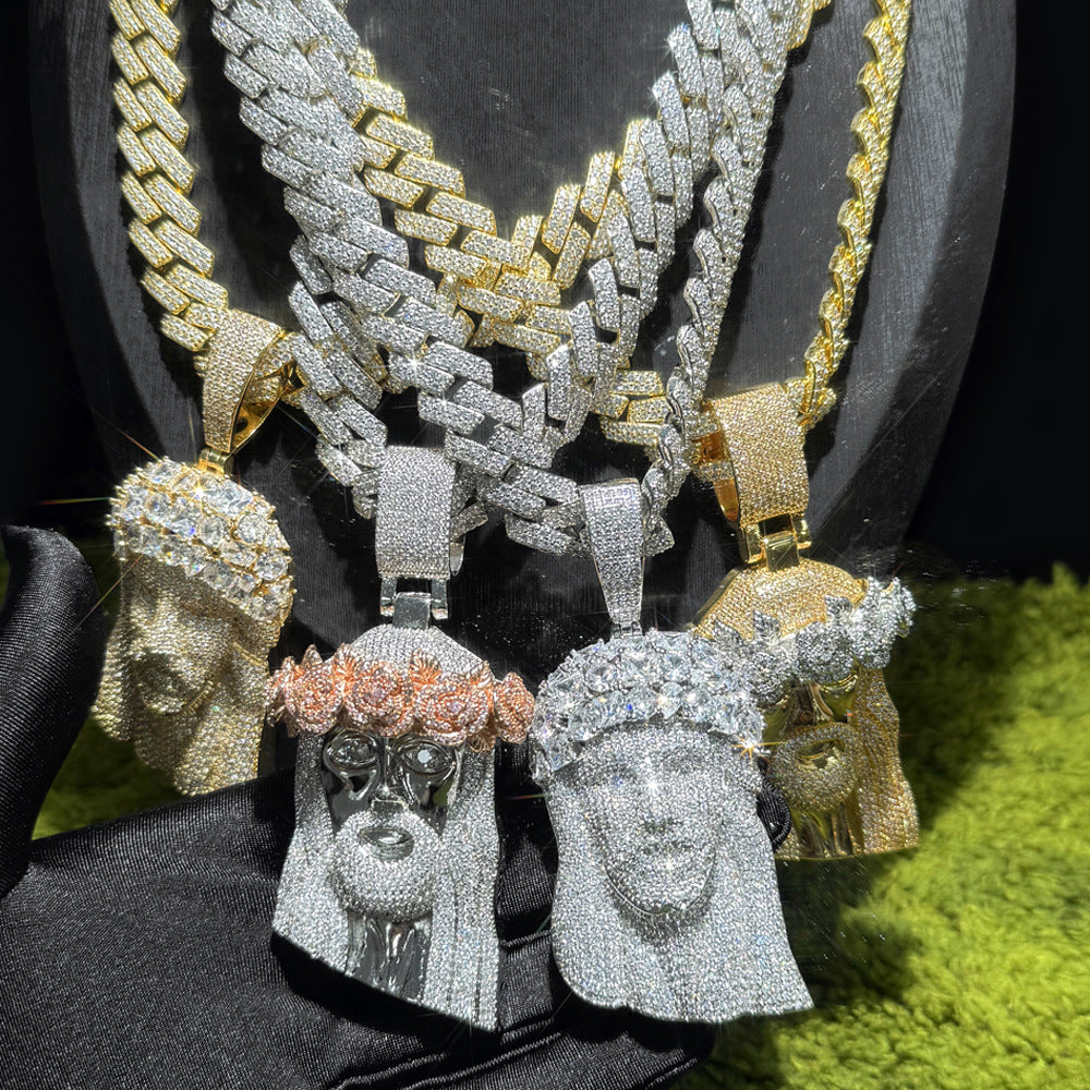 Head Zircon Pendant