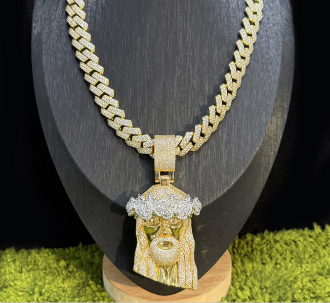 Head Zircon Pendant