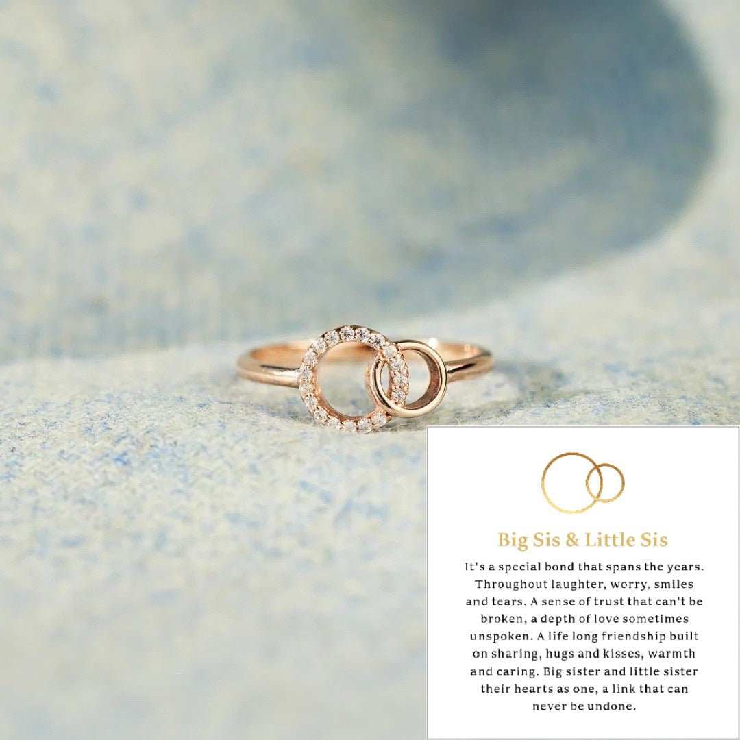Adjustable Double Ring Fashion Jewelry