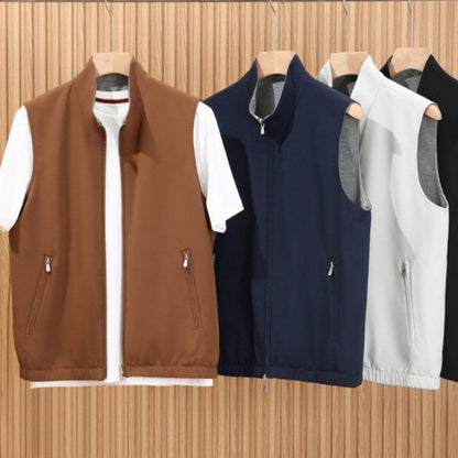 Men's Reversible Wool Blend Vest