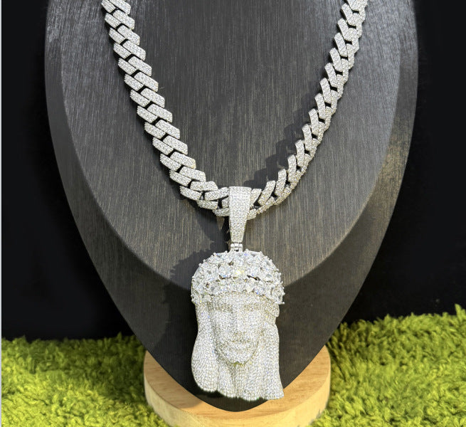 Head Zircon Pendant