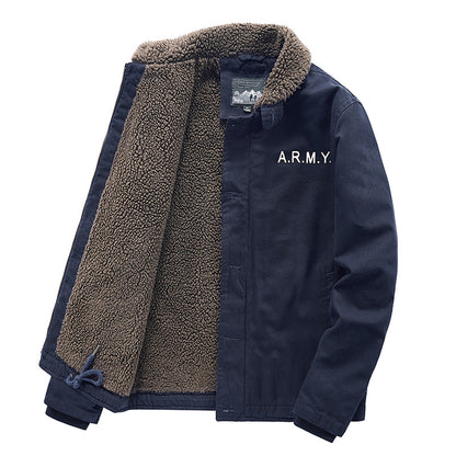Mens Casual Fleece Jacket
