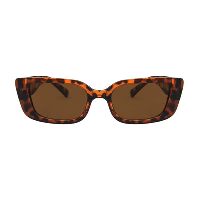 V1 Retro Sunglasses - Leopard