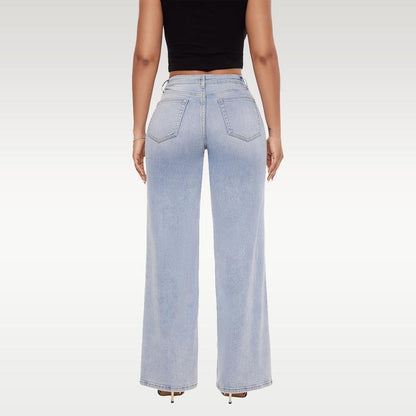 High Waisted Wide Leg Jeans