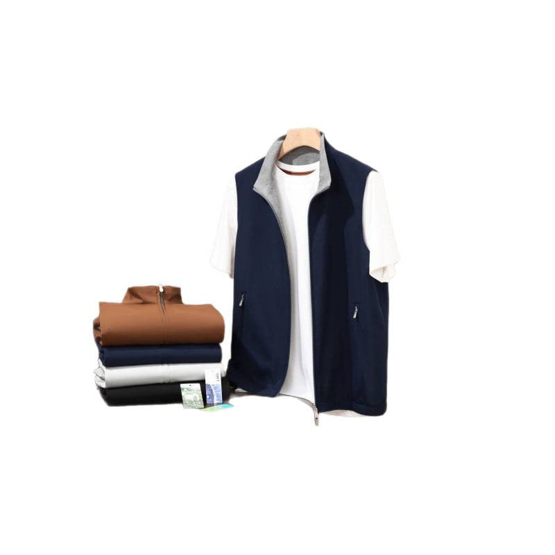 Men's Reversible Wool Blend Vest