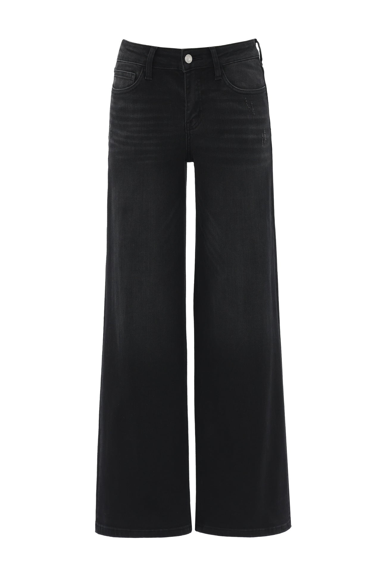 High Waisted Wide Leg Jeans