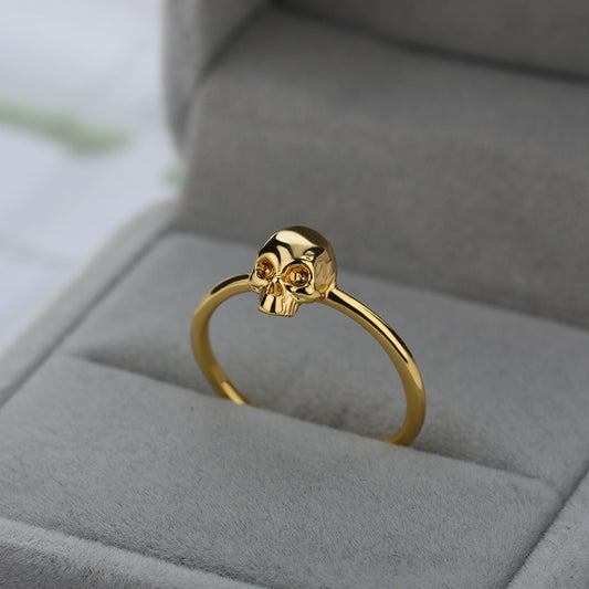 Skull Ring Adjustable Alloy Fashion Jewelry