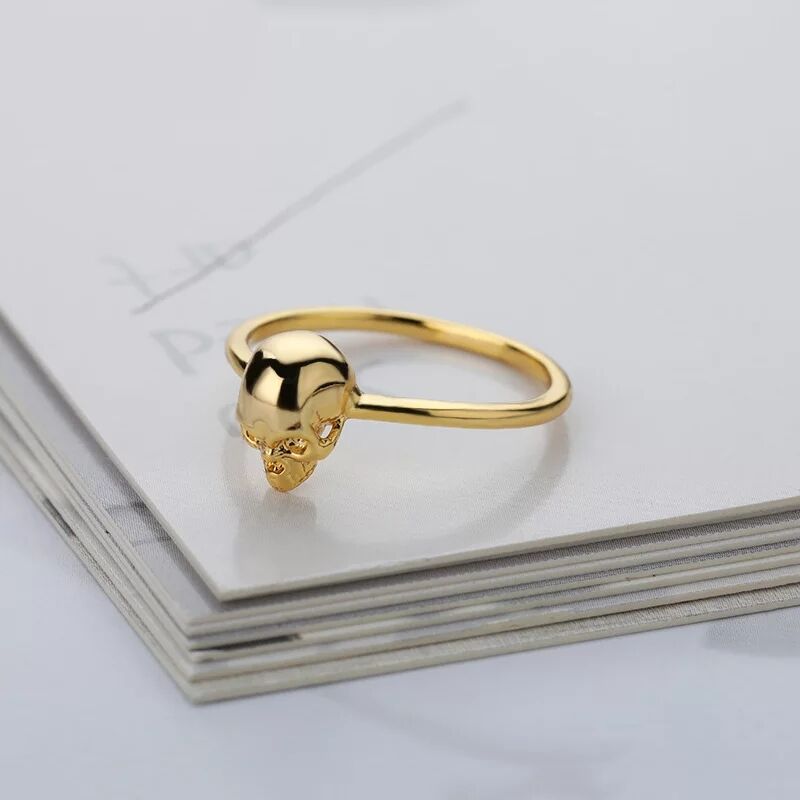 Skull Ring Adjustable Alloy Fashion Jewelry
