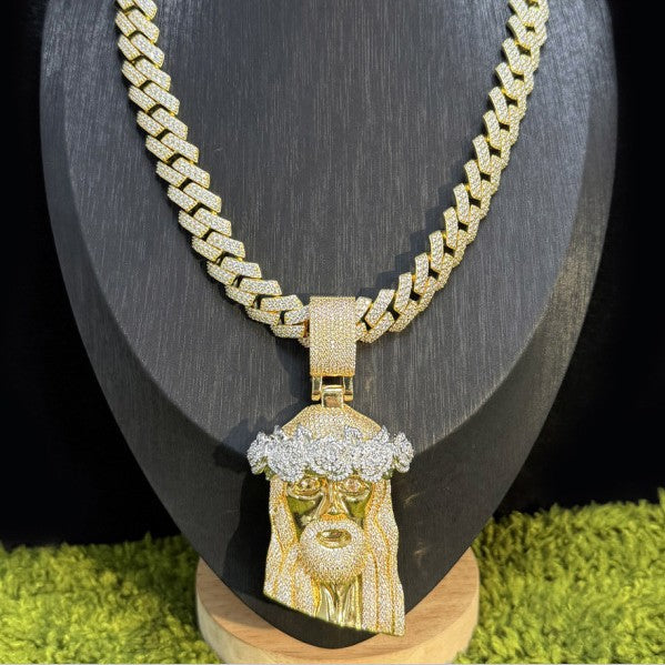 Head Zircon Pendant